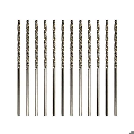 Excel Blades No. 62 High Speed Drill Bits Precision Drill Bits, 12PK 50062IND